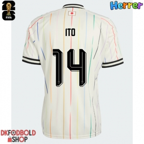 Japan Junya Ito #14 Udebanetrøje VM 2026 Kort ærmer